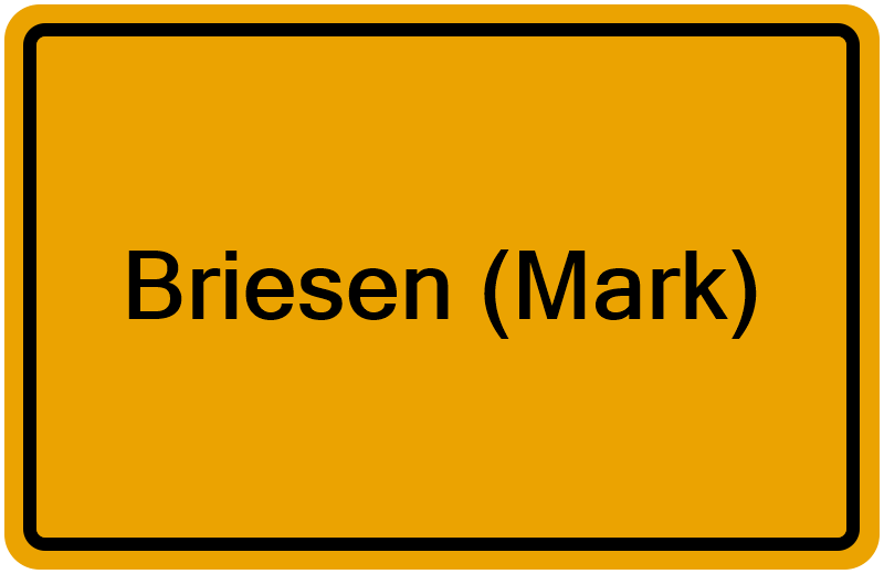 Handelsregister Briesen (Mark)